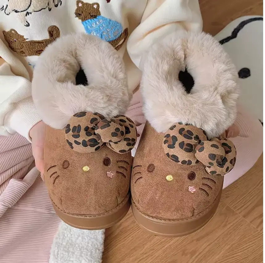 ⚡last 5 hours get 2 sets of shoes!🚀now just $19.9 🚀comfy hello kitty uggs boots